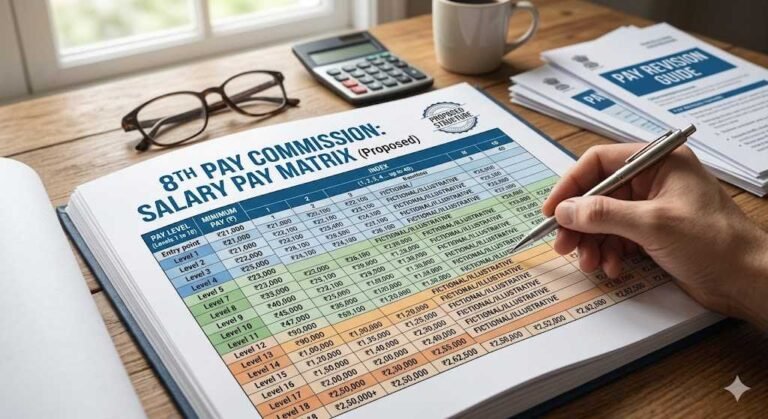 8th Pay Commission Salary Pay Matrix: Expected Structure & Levels